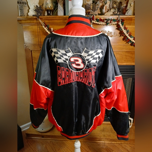 Vintage NUTMEG Dale Earnhardt Satin Racing Jacket - Picture 4 of 6